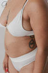 BASERANGE Stretch Flared Briefs UNEL Collection Ribbed Cotton Portugal BAS-UNEL-BL-000-UNDYED